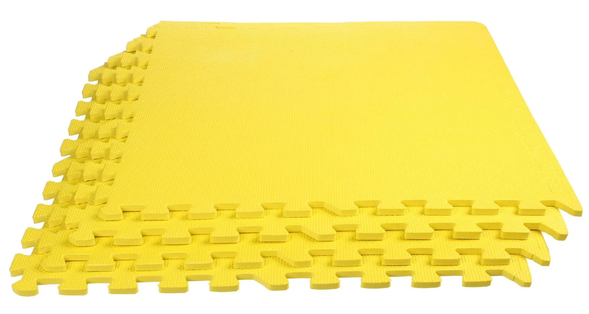 Merco Colored Puzzle fitness podložka žlutá