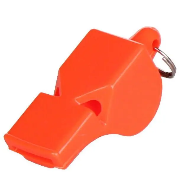 Whistle Colored 013 plastová píšťalka se šnůrkou