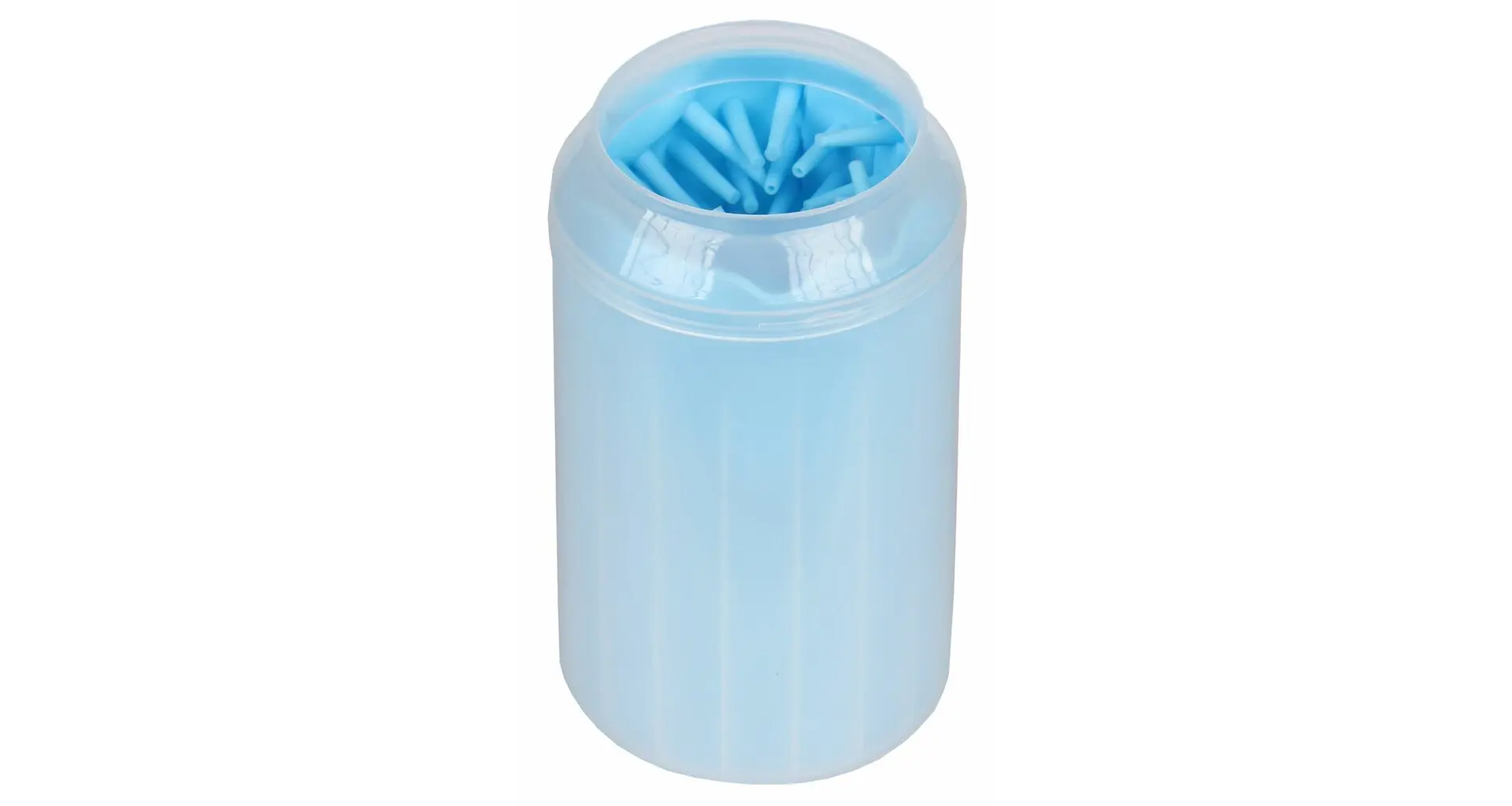 Washer čistič psích tlapek modrá, L