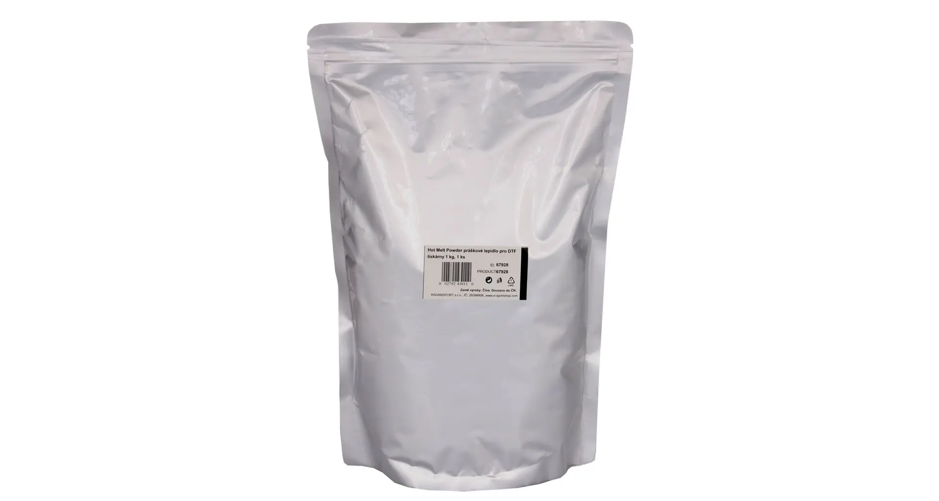 LINKO Hot Melt Powder práškové lepidlo pro DTF tiskárny 1 kg