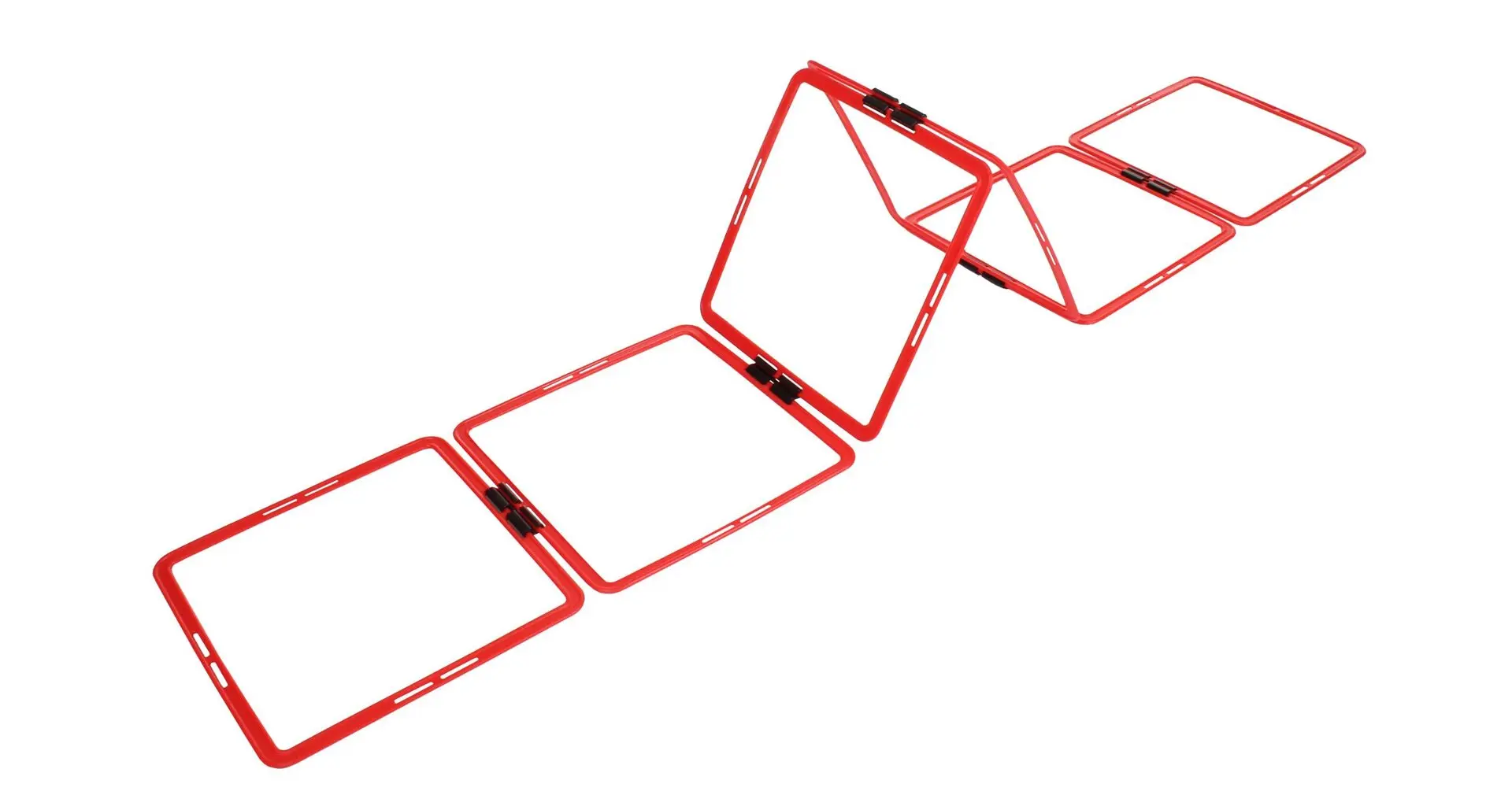 Square Speed agility překážka červená, 1 sada