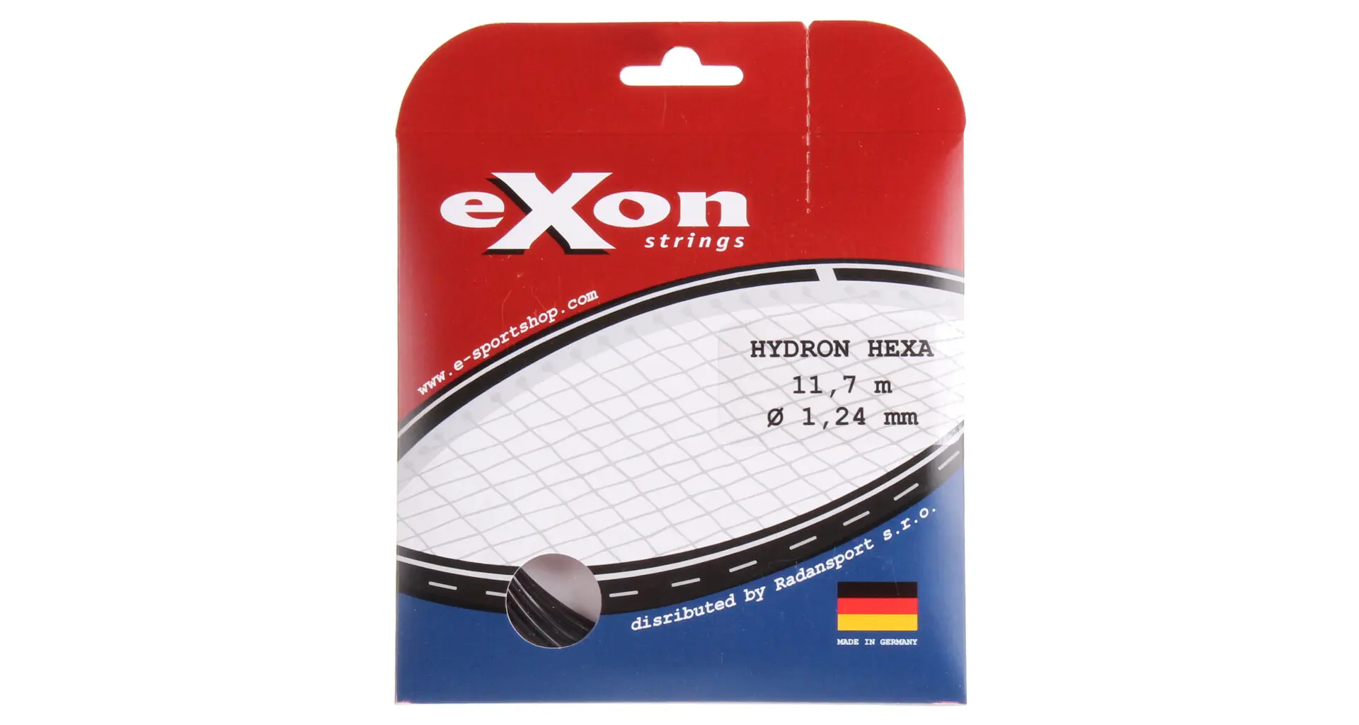 Exon Hydron Hexa tenisový výplet 11,7 m černá
