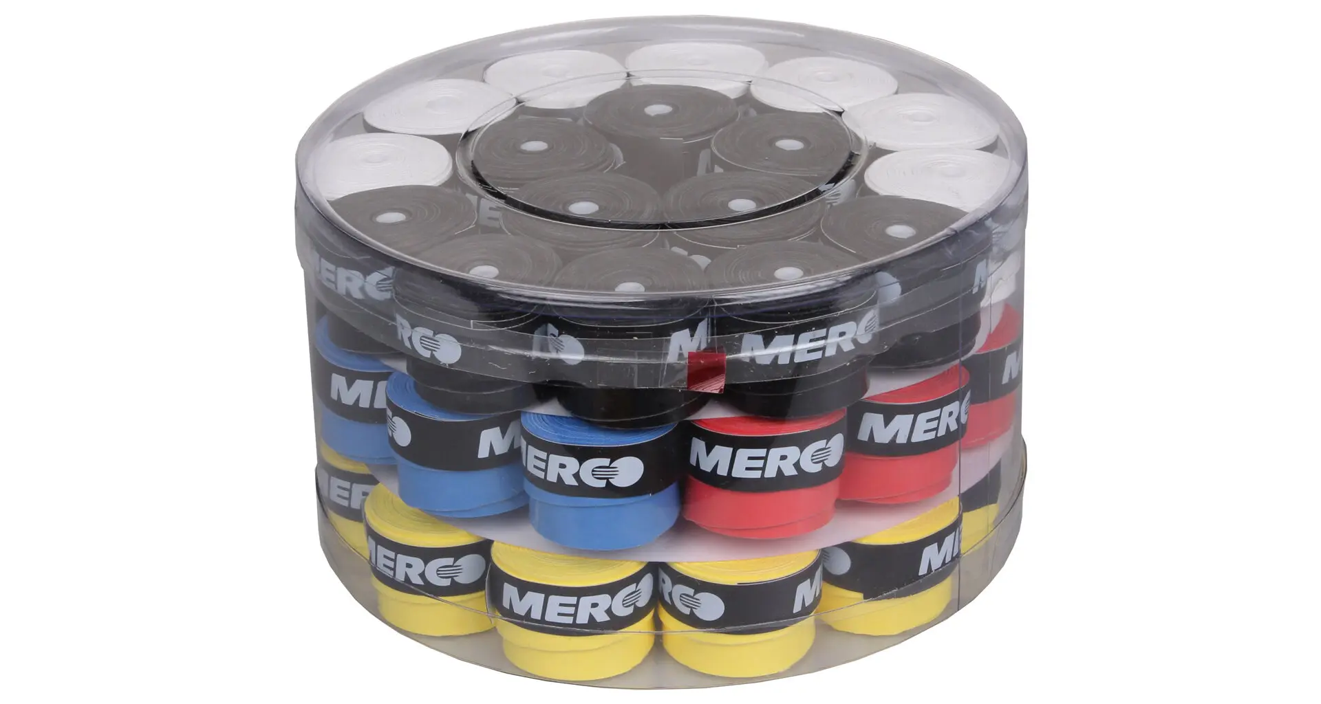 Merco Team overgrip omotávka tl. 0,75 mm / box 50 ks mix barev