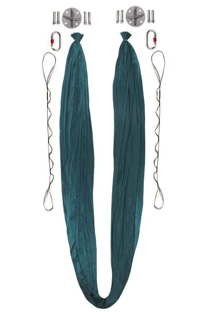 Merco Yoga Hammock 2.8 síť na jógu zelená
