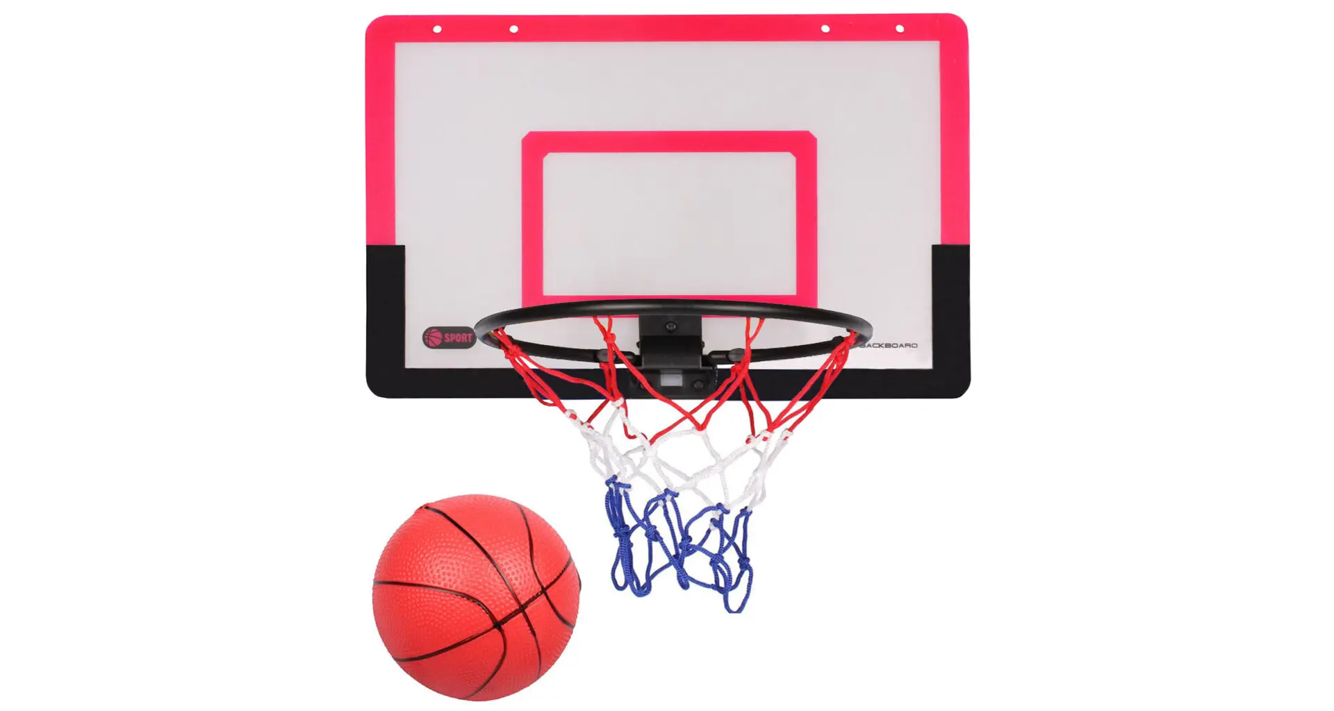 Merco Teamer basketbalový koš s deskou červená