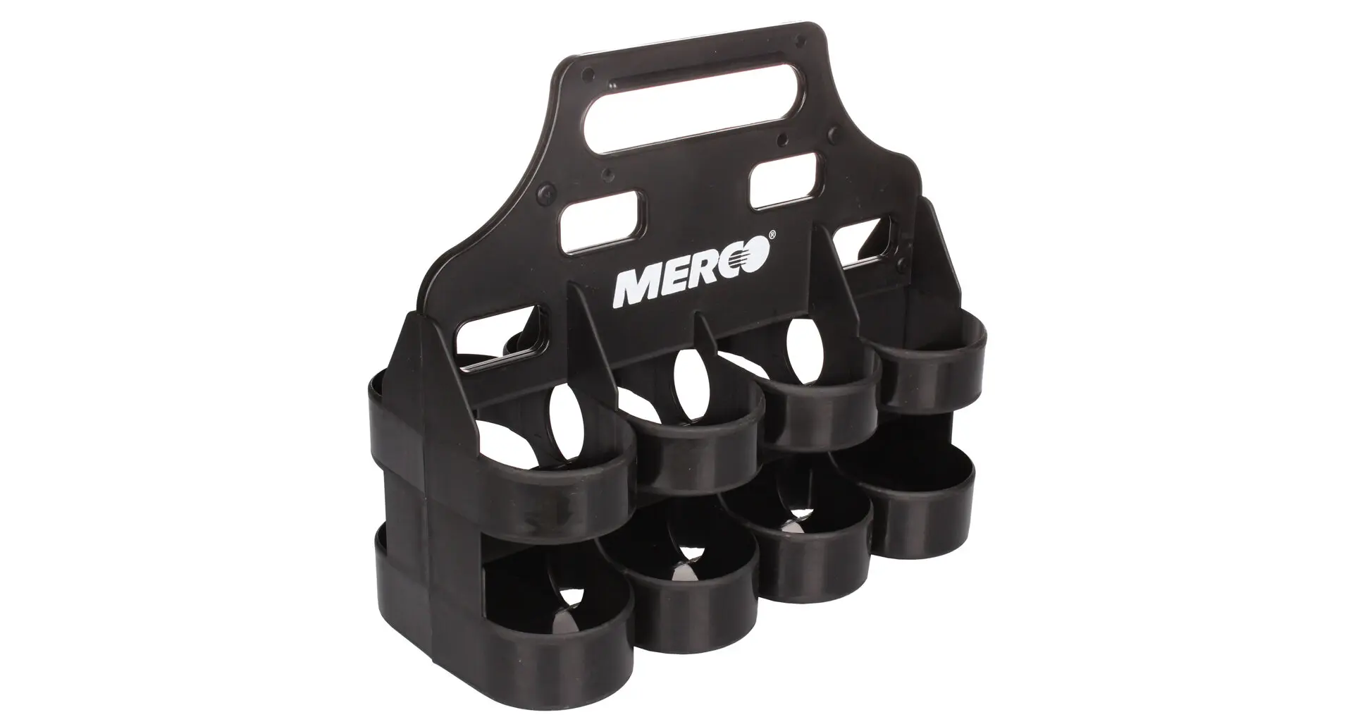 Merco Bottle Carrier 8 plastový nosič lahví černá
