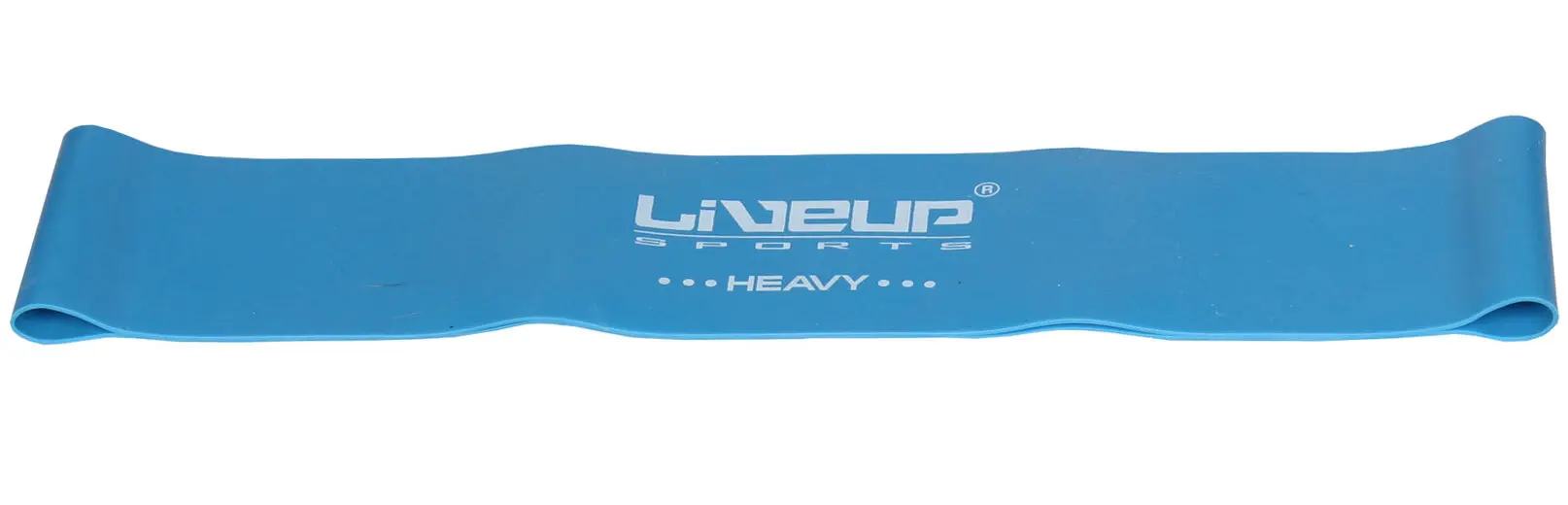 LiveUp Aerobic guma posilovací guma 50 x 5 cm modrá
