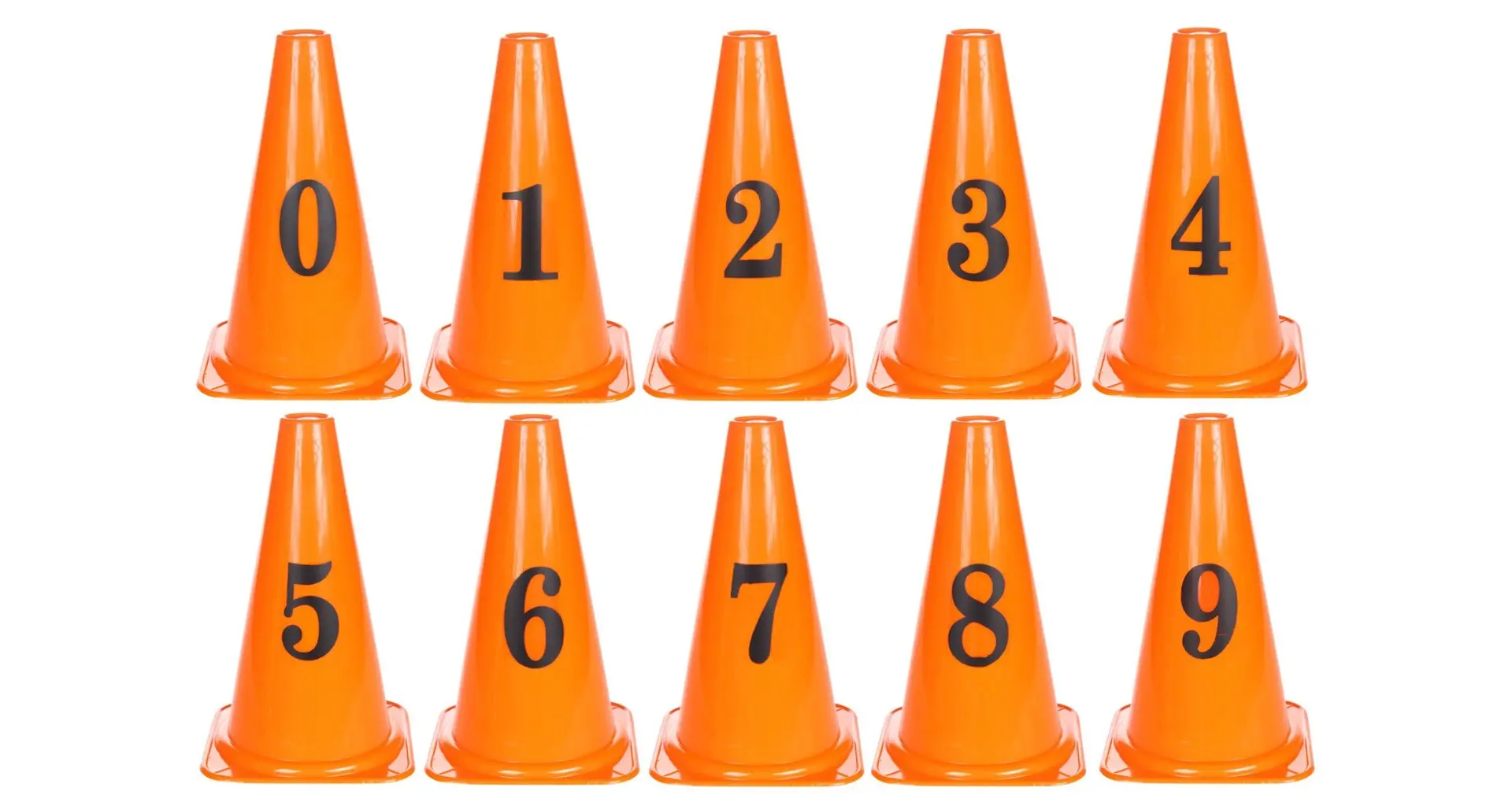 Number Set kužely s čísly, 1 sada