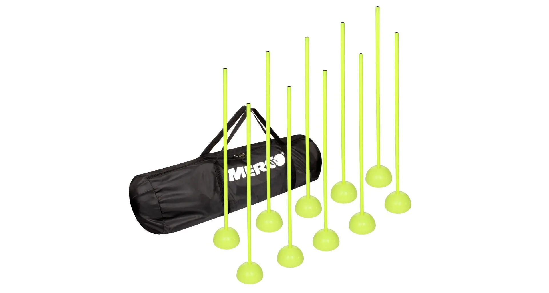 Neon Dribbling 80 sada 10 slalomových tyčí, 1 sada