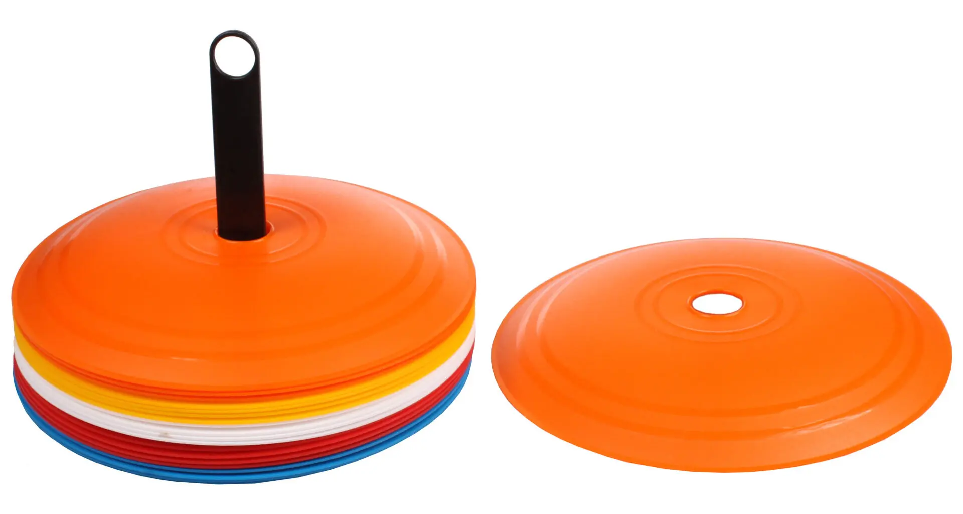 Merco Flat Disc vytyčovací mety sada 5x4 ks mix barev
