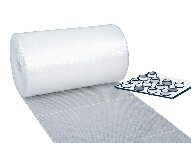 Bublinková fólie v roli šíře 500 mm perforovaná - 100 bm