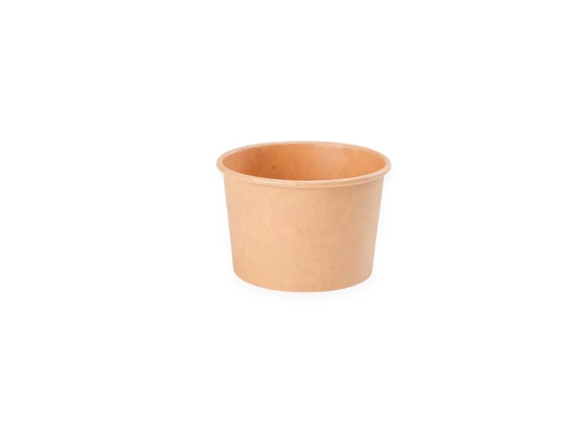 1000 ks - Papírová miska 125 ml, průměr 75 mm