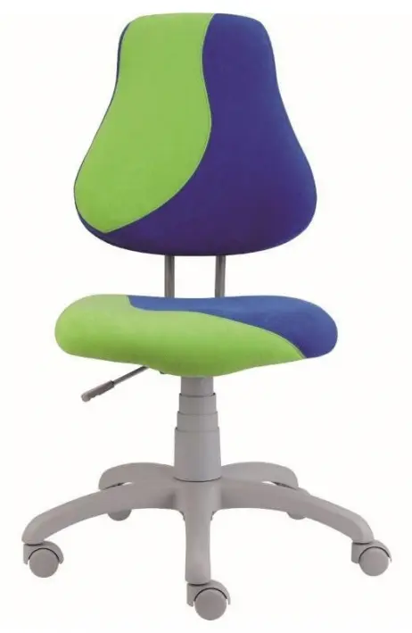 ALBA dětská rostoucí židle Fuxo S-line FUX0245 modro-zelená
