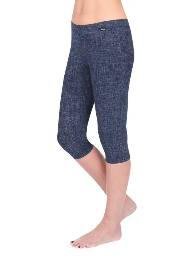 EVONA a.s. Dámské 3/4 džínové legíny LIVIA JEANS - LIVIA 311