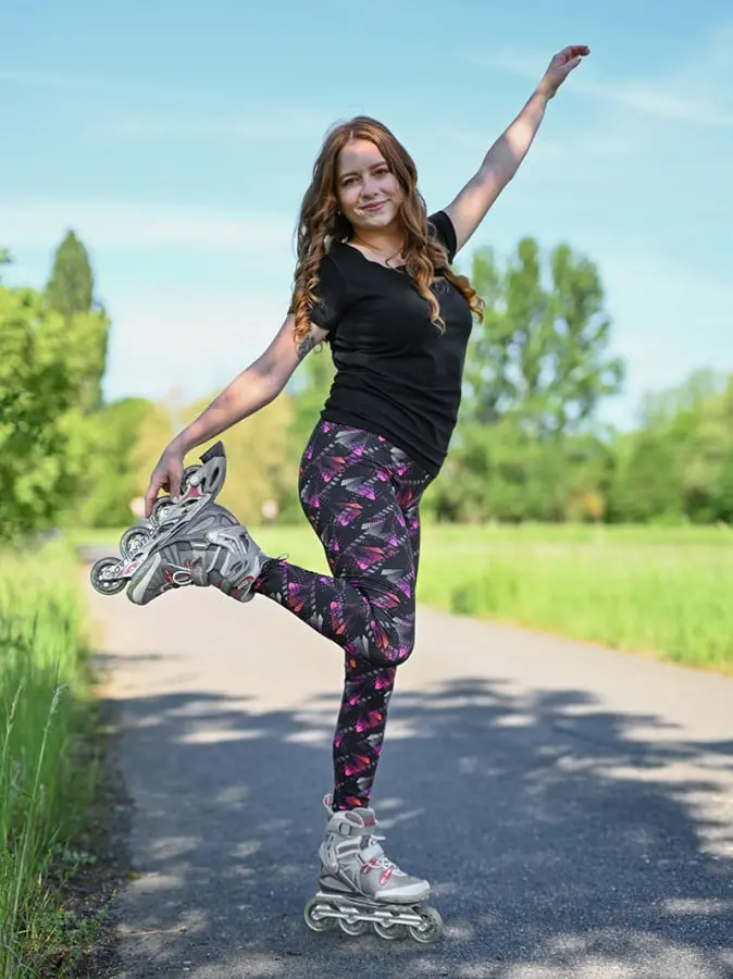 EVONA a.s. Dámské dlouhé legíny LUCY 429 - LUCY 429