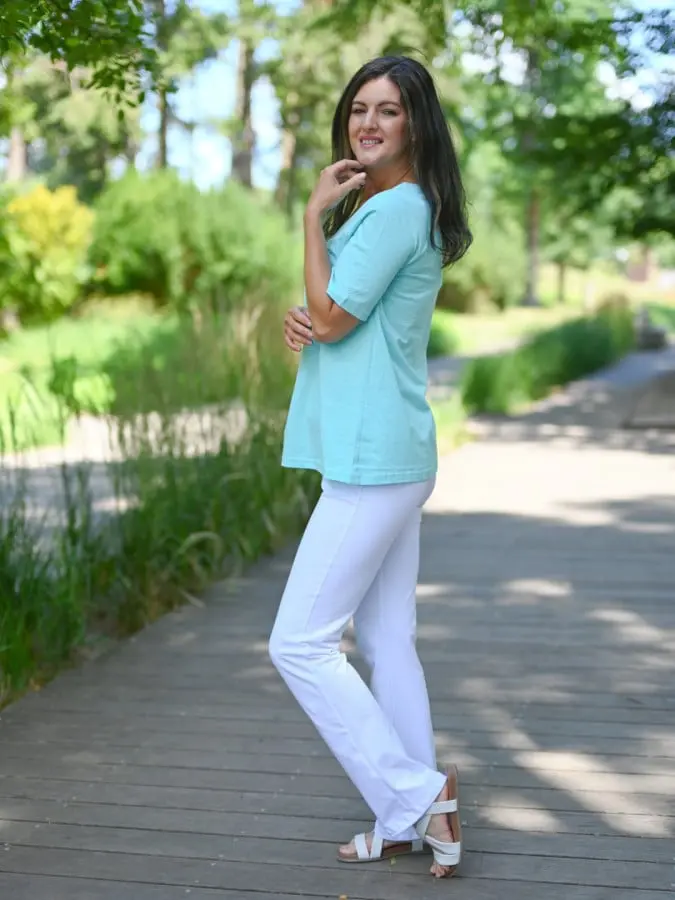 EVONA a.s. Dámské legíny LAURA 1 002 - Dámské legíny LAURA 1 002 002