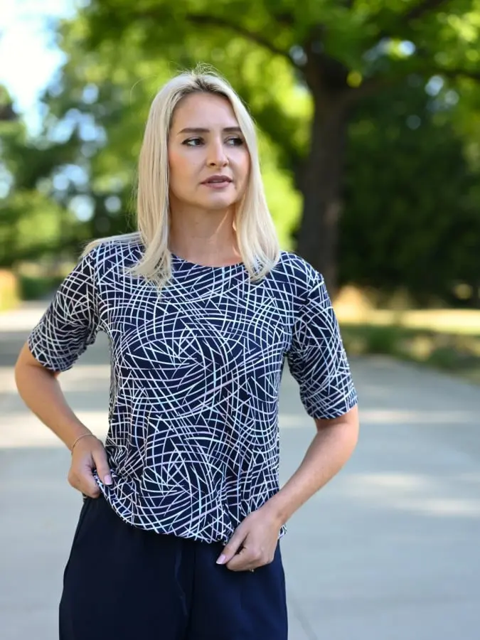 EVONA a.s. Dámské triko VEGA 657 - Dámské triko VEGA 657 657