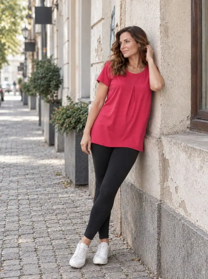 EVONA a.s. Dámské triko STEFA 044 - STEFA 044