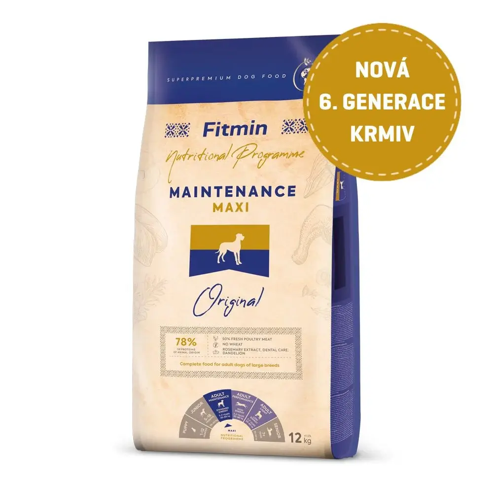 Dibaq a.s. Fitmin dog maxi maintenance - 12 kg