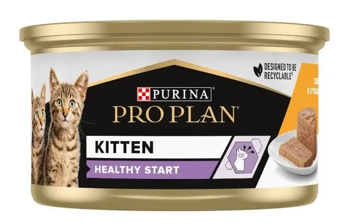 Purina Pro Plan Kitten Healthy Start kuře 85g
