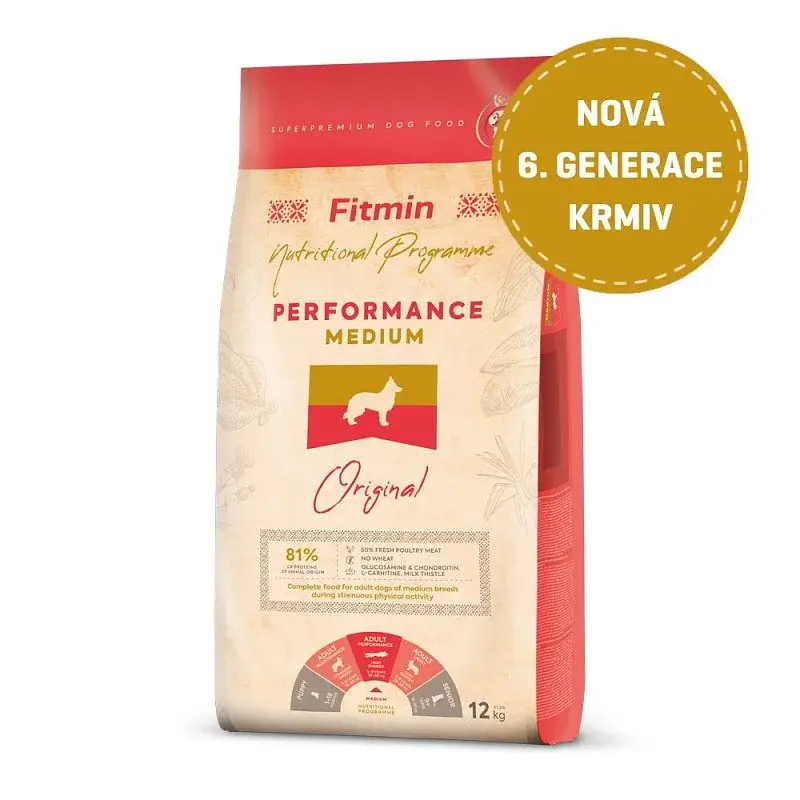 Fitmin Medium Performance 12kg