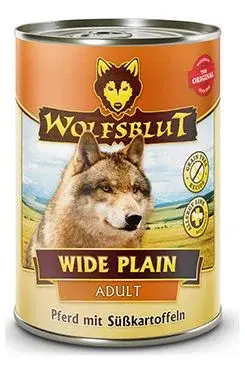 Wolfsblut konz. Wide Plain Adult 395g - kůň s batáty