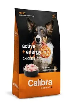 Calibra Expert+ Calibra Dog EXPERT+ Adult Active & Energy Chicken 750g
