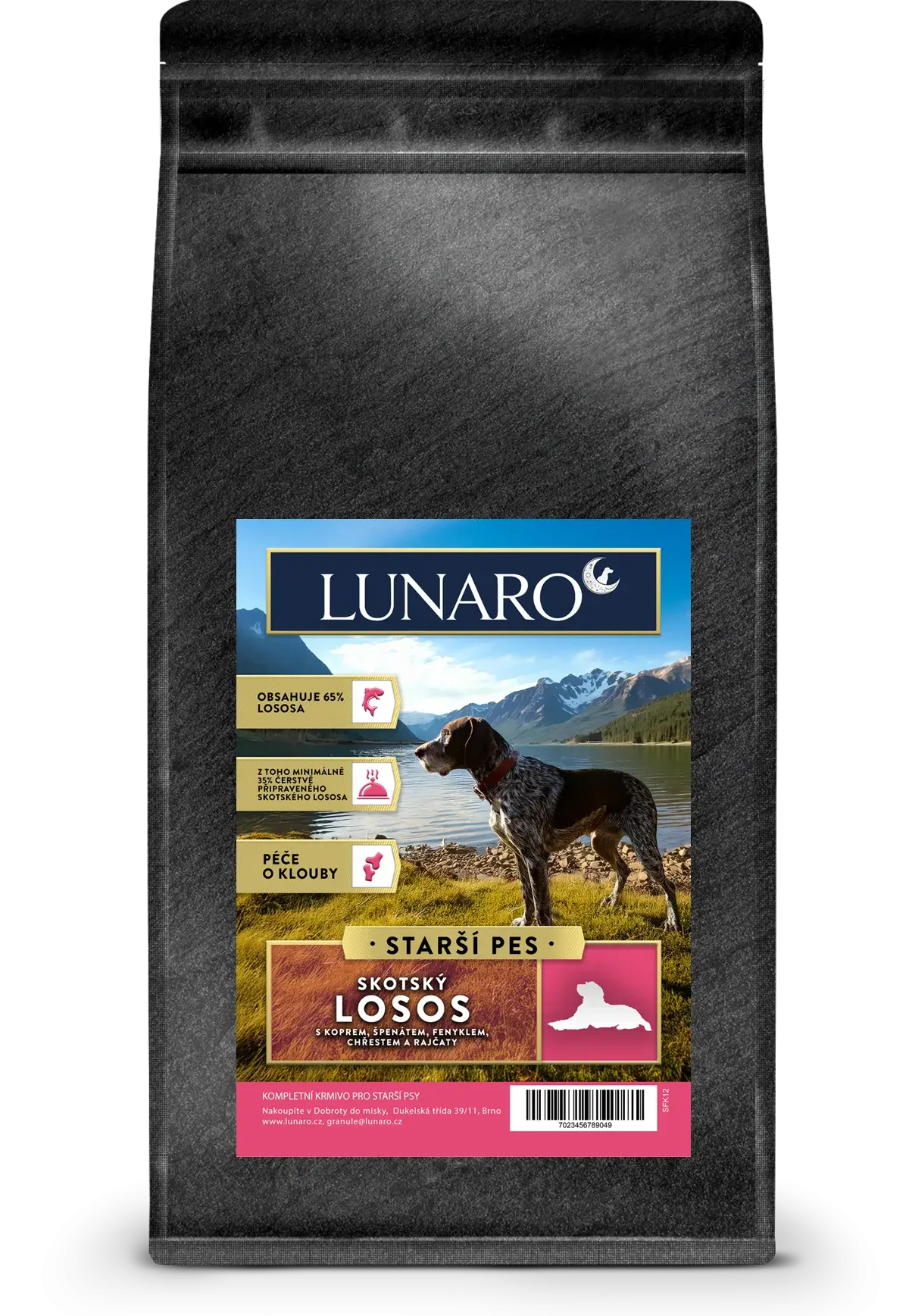 Lunaro Scotish River Senior/Light 6kg - Losos s batáty