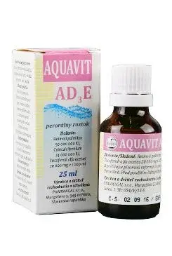 PHARMAGAL s.r.o. Aquavit AD3E sol 25ml
