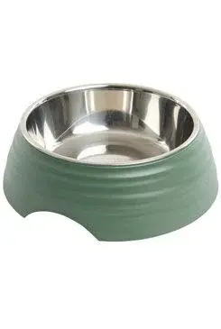 KRUUSE Miska melamin Frosted Ripple Bowl 700ml zelená BUSTER