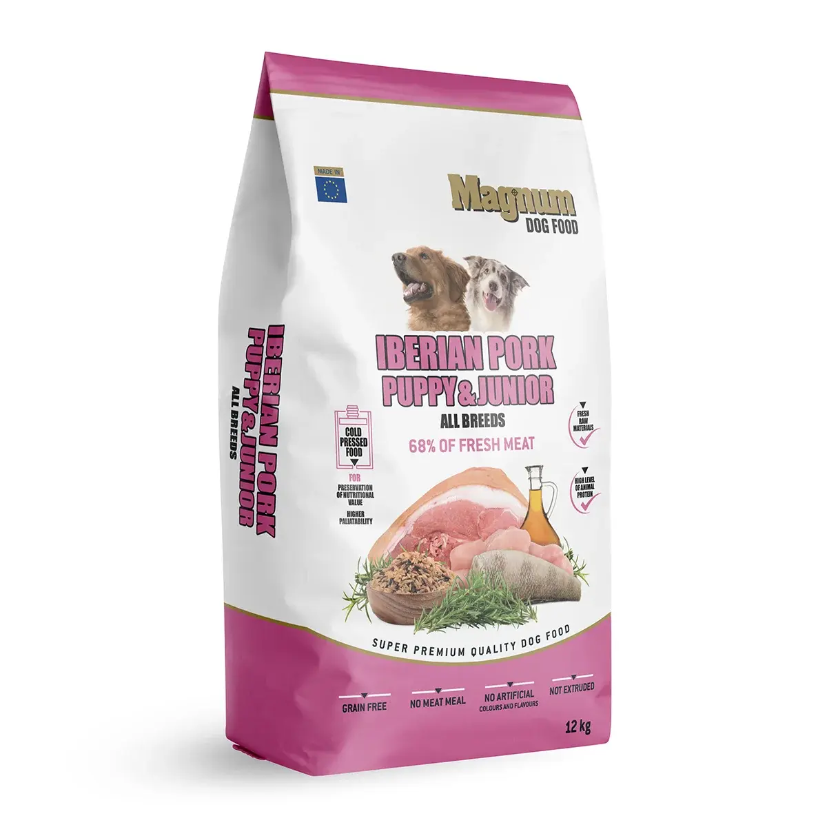 Magnum dog food Magnum Iberian Pork Puppy & Junior 12kg