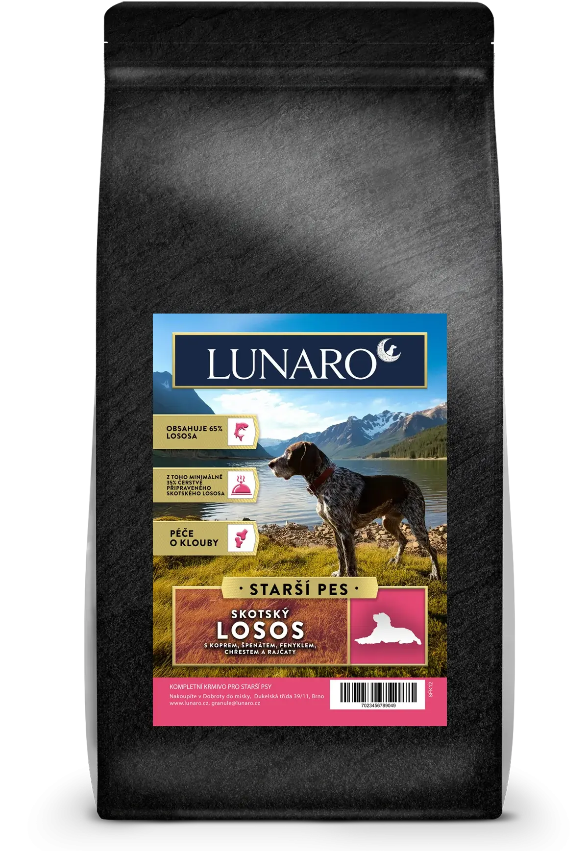 Lunaro Scotish River Senior/Light 12kg - Losos s batáty