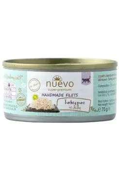 Nuevo kočka Handmade Pure krůta v želé konz. 70g