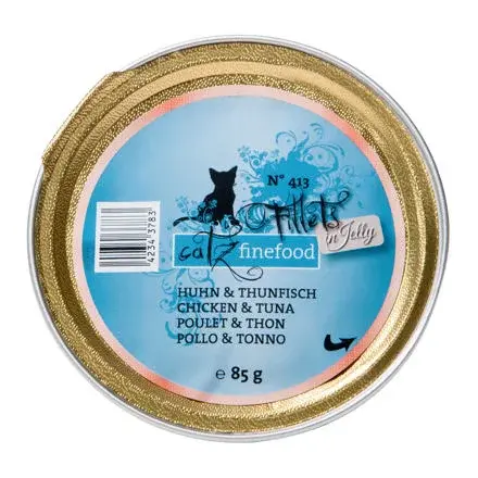 Catz Finefood Fillets s kuřecím masem a tuňákem 85 g