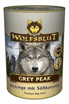 Wolfsblut konz. Grey Peak Adult 395g - koza s batáty
