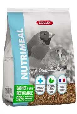 Zolux S.A.S. Krmivo pro exotické ptáky NUTRIMEAL 800g Zolux