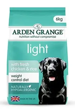 Arden Grange Dog Adult Light with fresh Chick&Rice 6kg