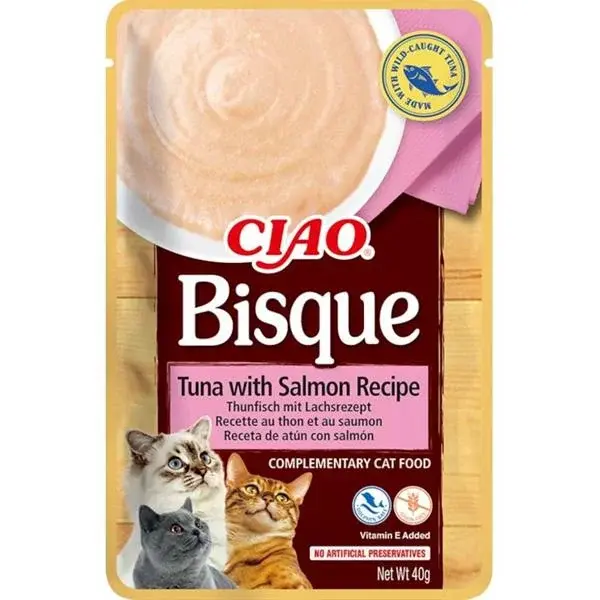 Churu Inaba Ciao Bisque tuňák a losos 40 g