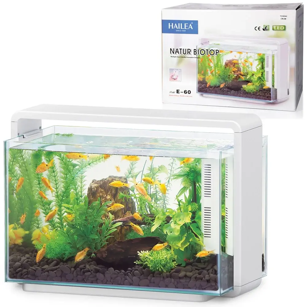 Natur Biotop akvárium E-60, bílé