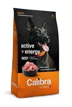 Calibra Expert+ Calibra Dog EXPERT+ Adult Active & Energy Beef 2kg