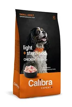 Calibra Expert+ Calibra Dog EXPERT+ Adult Small Light&Steril Chick400g