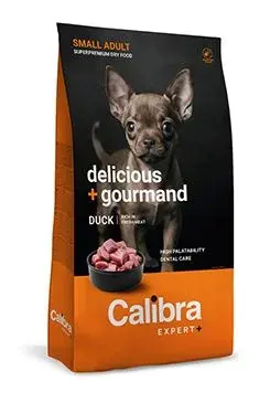 Calibra Expert+ Calibra Dog EXPERT+ Adult Small Delicious&Gourm 1,5kg