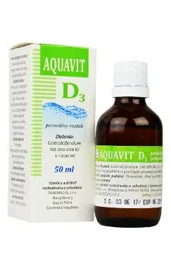 PHARMAGAL s.r.o. Aquavit D3 sol auv 50ml
