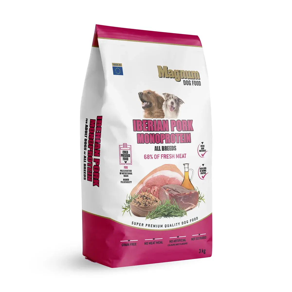 Magnum dog food Magnum Iberian Pork & Monoprotein All Breed 3kg