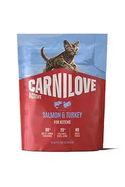 Carnilove Cat Active Dry Salmon&Turkey Kittens 400g