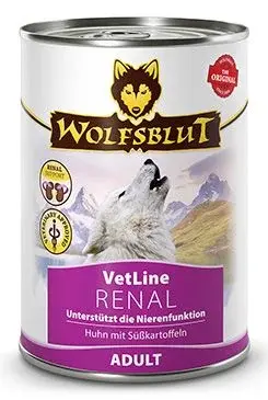 Wolfsblut VetLine konz. Renal 395g - kuře s batáty