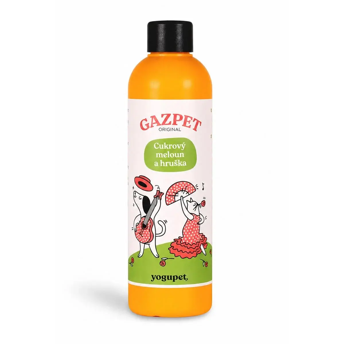 Yogupet Gazpet jogurtový nápoj s cukrovým melounem a hruškou 250 ml