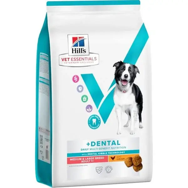 Hill's VetEssentials Canine DENTAL Adult Medium & Large Chicken 2 kg