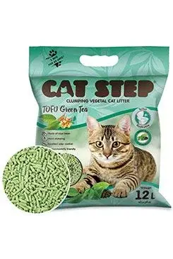 Tommi CZ s.r.o. Podestýlka Cat Step Tofu Green Tea 5,4kg/12l