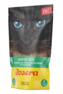 Josera Petfood GmbH Josera Cat Super Premium Filet kaps. chick.&duck 70g